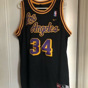 Shaquille O’Neal Lakers Jeresy Nike mint